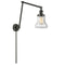 Bellmont Swing Arm shown in the Oil Rubbed Bronze finish with a Seedy shade