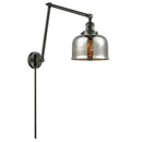 Bell Swing Arm shown in the Oil Rubbed Bronze finish with a Silver Plated Mercury shade