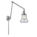 Bellmont Swing Arm shown in the Polished Chrome finish with a Seedy shade