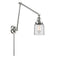 Bell Swing Arm shown in the Polished Chrome finish with a Clear shade