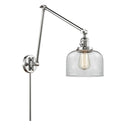 Bell Swing Arm shown in the Polished Chrome finish with a Clear shade