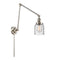 Bell Swing Arm shown in the Polished Nickel finish with a Seedy shade