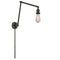 Bare Bulb Swing Arm shown in the Oil Rubbed Bronze finish