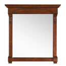 James Martin Brookfield 48" Warm Cherry Single Vanity with 3 cm Cala Blue Quartz Top 147-114-5286-3CBL