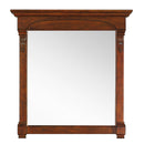 James Martin Brookfield 72" Warm Cherry Double Vanity with 3 cm Classic White Quartz Top 147-114-5781-3CLW