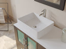 Cambridge Plumbing 63" Solid Wood Vanity Porcelain Counter Top Sinks Faucets and mirrors