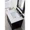 James Martin Brittany 30" Single Vanity Black Onyx with 3 cm Arctic Fall Solid Surface Top 650-V30-BKO-3AF