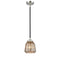 Chatham Mini Pendant shown in the Black Polished Nickel finish with a Mercury shade