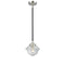 Oxford Mini Pendant shown in the Black Polished Nickel finish with a Clear shade