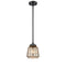 Chatham Mini Pendant shown in the Oil Rubbed Bronze finish with a Mercury shade