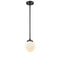 Beacon Mini Pendant shown in the Oil Rubbed Bronze finish with a Matte White shade