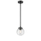 Beacon Mini Pendant shown in the Oil Rubbed Bronze finish with a Clear shade