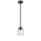 Bell Mini Pendant shown in the Oil Rubbed Bronze finish with a Clear shade