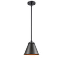 Appalachian Mini Pendant shown in the Oil Rubbed Bronze finish with a Oil Rubbed Bronze shade