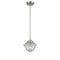 Oxford Mini Pendant shown in the Brushed Satin Nickel finish with a Seedy shade