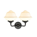 Innovations Lighting Small Oxford 2 Light Bath Vanity Light Part Of The Nouveau Collection 284-2W-OB-G531-LED