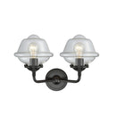 Innovations Lighting Small Oxford 2 Light Bath Vanity Light Part Of The Nouveau Collection 284-2W-OB-G532-LED