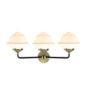 Innovations Lighting Small Oxford 3 Light Bath Vanity Light Part Of The Nouveau Collection 284-3W-BAB-G531-LED