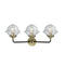 Innovations Lighting Small Oxford 3 Light Bath Vanity Light Part Of The Nouveau Collection 284-3W-BAB-G532-LED