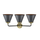 Innovations Lighting Appalachian 3 Light Bath Vanity Light Part Of The Nouveau Collection 284-3W-BAB-M13-BK-LED