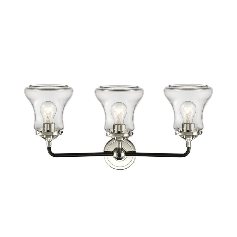 Innovations Lighting Bellmont 3 Light Bath Vanity Light Part Of The Nouveau Collection 284-3W-BPN-G192-LED