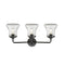 Innovations Lighting Bellmont 3 Light Bath Vanity Light Part Of The Nouveau Collection 284-3W-OB-G192-LED