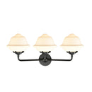 Innovations Lighting Small Oxford 3 Light Bath Vanity Light Part Of The Nouveau Collection 284-3W-OB-G531-LED