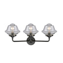 Innovations Lighting Small Oxford 3 Light Bath Vanity Light Part Of The Nouveau Collection 284-3W-OB-G534-LED