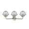 Innovations Lighting Small Oxford 3 Light Bath Vanity Light Part Of The Nouveau Collection 284-3W-SN-G534-LED