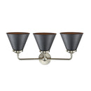 Innovations Lighting Appalachian 3 Light Bath Vanity Light Part Of The Nouveau Collection 284-3W-SN-M13-BK-LED