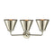 Innovations Lighting Appalachian 3 Light Bath Vanity Light Part Of The Nouveau Collection 284-3W-SN-M13-SN-LED