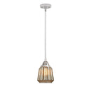 Chatham Mini Pendant shown in the Polished Chrome finish with a Mercury shade