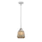 Chatham Mini Pendant shown in the Polished Chrome finish with a Mercury shade