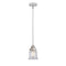 Canton Mini Pendant shown in the Polished Chrome finish with a Clear shade