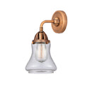 Bellmont Sconce shown in the Antique Copper finish with a Seedy shade