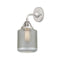 Stanton Sconce shown in the Polished Chrome finish with a Clear Wire Mesh shade