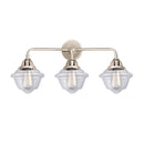 Innovations Lighting Small Oxford 3 Light  25.5" Bath Vanity Light 288-3W-PN-G532