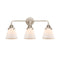 Innovations Lighting Small Cone 3 Light  24.25" Bath Vanity Light 288-3W-PN-G61