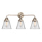 Innovations Lighting Small Cone 3 Light  24.25" Bath Vanity Light 288-3W-SN-G62