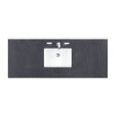 James Martin 60" Single Top 3 cm Charcoal Soapstone Quartz with Sink 050-S60S-CSP-SNK