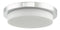 Abra Lighting 16" Stepped Opal Glass Flush Mount Hi-Out Dim LED 30016FM-BZ