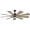 Kichler Gentry LED 65" Fan Anvil Iron 300265AVI