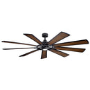 Kichler Gentry XL LED 85" Fan Distressed Black 300285DBK