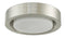 Abra Lighting 13" Opal Glass Recessed in a Metal Frame Hi-Out Dim LED 30036FM-BN