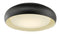 Abra Lighting 15" Recessed Opal Glass in a Metal Frame Hi-Out Dim LED 30060FM-BZ