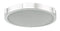 Abra Lighting 13" Low Profile Frost Glass Flush Mount Hi-Out Dim LED 30066FM-CH