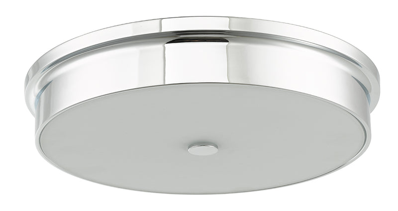 Abra Lighting 15" Opal Glass Flush Mount 30098FM-CH