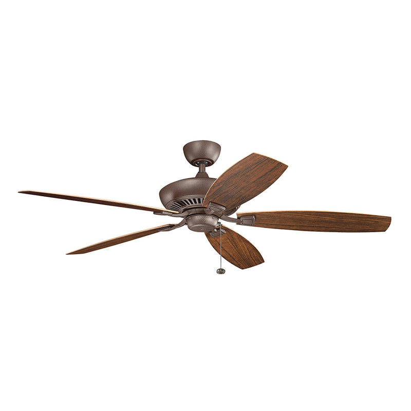 Kichler Canfield XL Patio 60" Fan Tannery Bronze 310193TZP