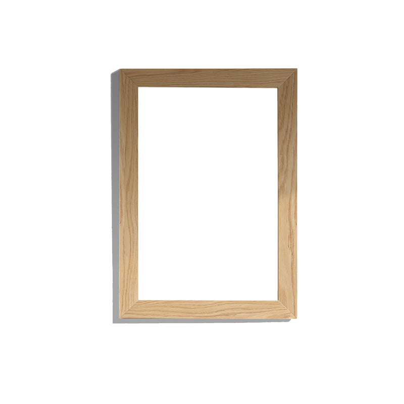 Laviva Sterling 24" Framed Rectangular California White Oak Mirror 313FF-2430CO