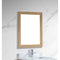 Laviva Sterling 24" Framed Rectangular California White Oak Mirror 313FF-2430CO